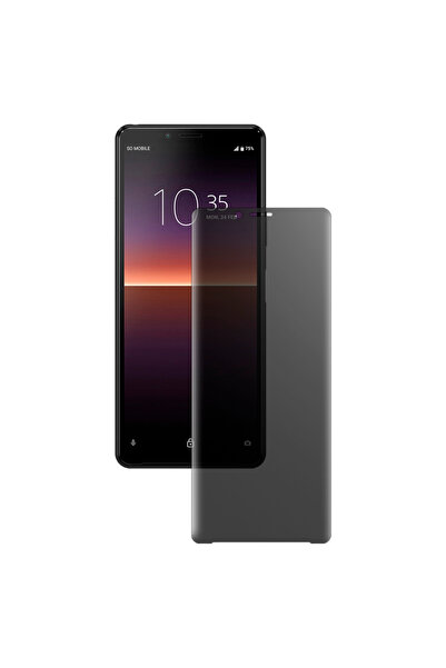 SILKASE Ματ μεμβράνη ιδιωτικότητας για Sony Xperia 10 II, προστατευτικό οθόνη...
