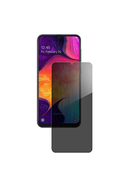 SILKASE Privacy film for Samsung A50, screen protector, silicone