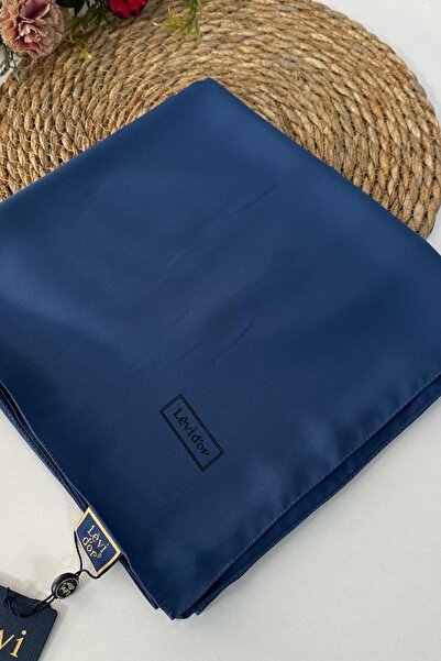 İLKYAZ 110X110 Levidor Medine Silk Scarf Indigo