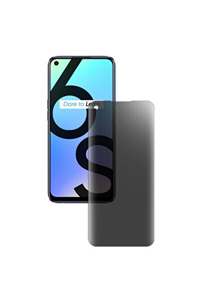 SILKASE Ματ μεμβράνη ιδιωτικότητας για Realme 6S, προστατευτικό οθόνης, σιλικ...