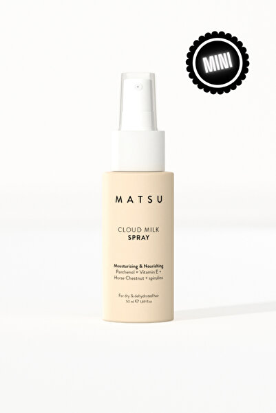 MATSU Cloud Milk Saç Sütü Spreyi 50 ml | Nem & Kolay Tarama