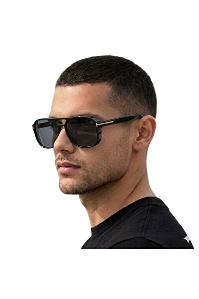 Ticarto Men's Black Sunglasses Tctga002501G0306