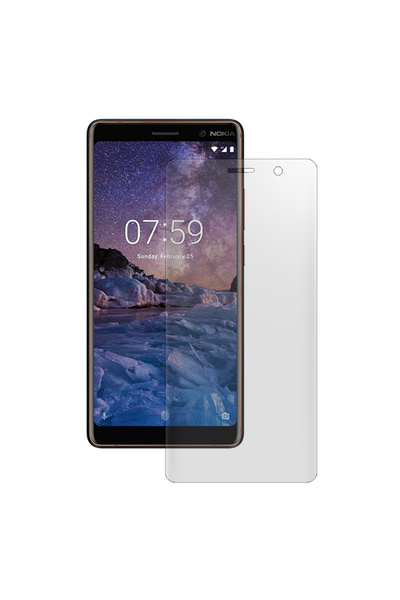 SILKASE Ματ μεμβράνη για Nokia 7 Plus, προστατευτικό οθόνης, σιλικόνη