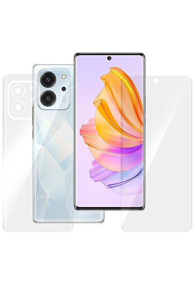 SILKASE Set of 2 foils for Honor 80 SE, phone protection, silicone