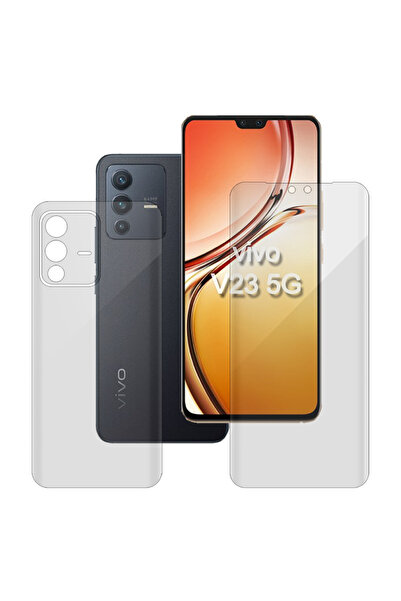 SILKASE Set 2 folii pentru Vivo V23 5G, protectie telefon, silicon