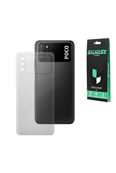 SILKASE Θήκη πλάτης για Xiaomi Poco M3, προστασία πλάτης, σιλικόνη