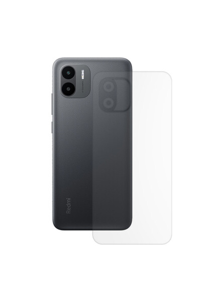SILKASE Folie spate mata pentru Xiaomi Redmi A1 Plus, protectie spate, silicon
