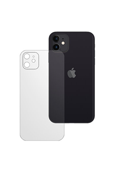 SILKASE Folie spate mata pentru Apple iPhone 12 Mini, protectie spate, silicon