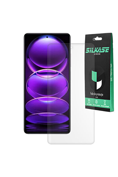 SILKASE Folie mata pentru Xiaomi Redmi Note 12 Pro, protectie ecran, silicon