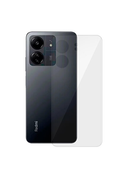 SILKASE Θήκη πλάτης για Xiaomi Redmi 13C, προστασία πλάτης, σιλικόνη