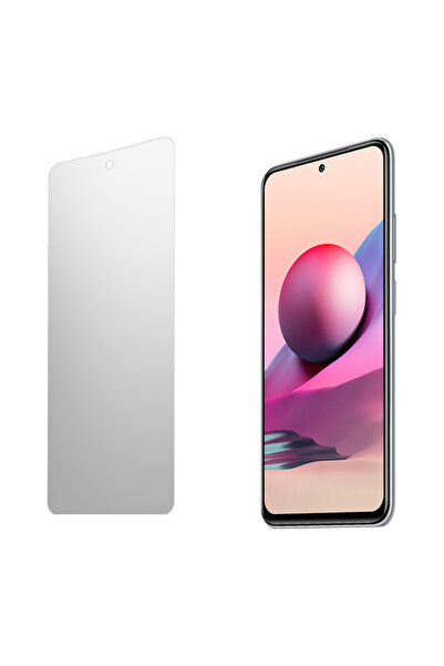 SILKASE Folie mata pentru Xiaomi Redmi Note 10S, protectie ecran, silicon