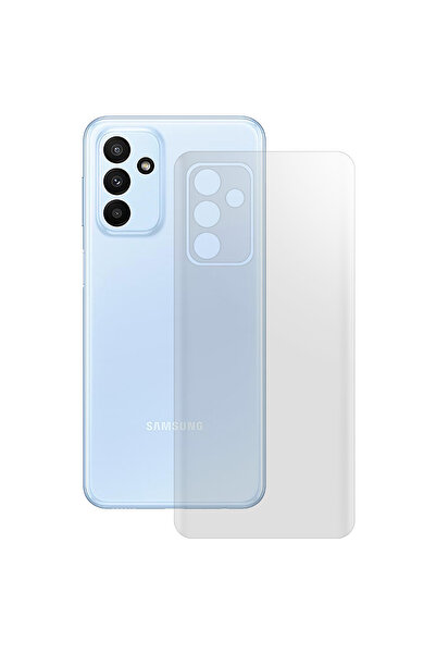 SILKASE Folie spate mata pentru Samsung Galaxy M33, protectie silicon