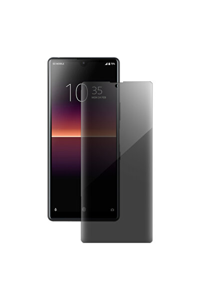 SILKASE Φιλμ ιδιωτικότητας για Sony Xperia L4, προστατευτικό οθόνης, σιλικόνης