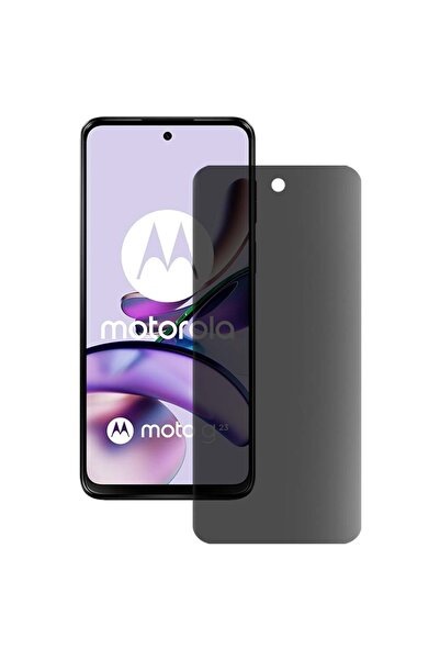 SILKASE Matte privacy film for Motorola Moto g23, screen protector, silicone