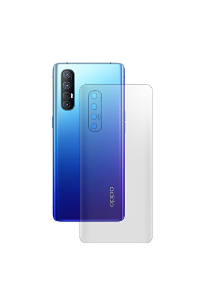 SILKASE Matte back film for Oppo Reno 3, back protection, silicone