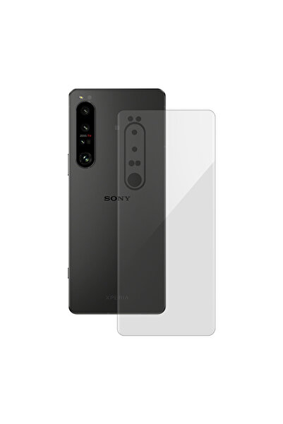SILKASE Folie spate pentru Sony Xperia 1 IV, protectie silicon