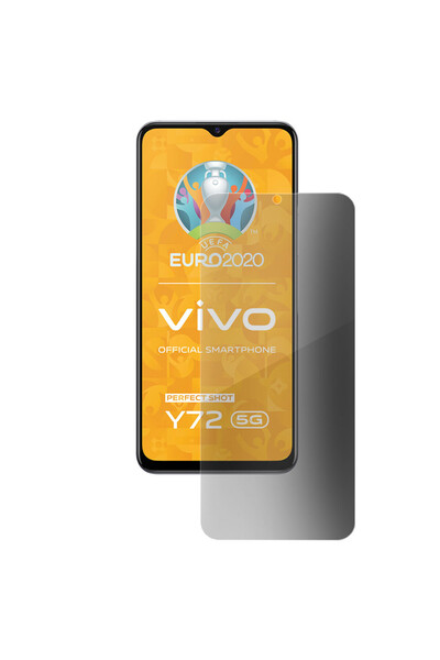 SILKASE Privacy film for Vivo Y72, screen protector, silicone