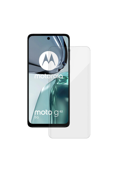 SILKASE Set of 2 foils for Motorola Moto G62 5G, phone protection, silicone