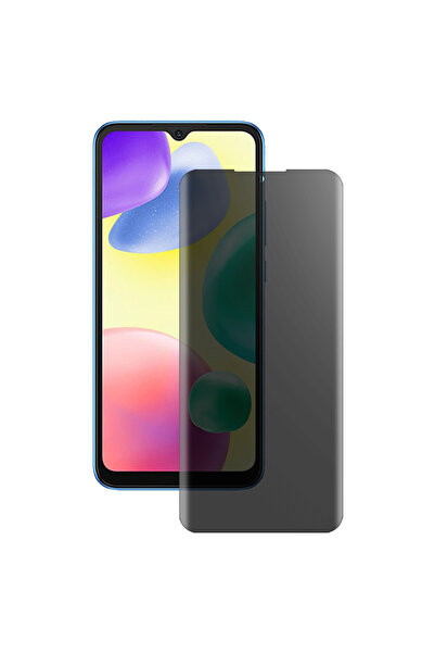 SILKASE Matte privacy film for Xiaomi Redmi 10A, screen protector, silicone