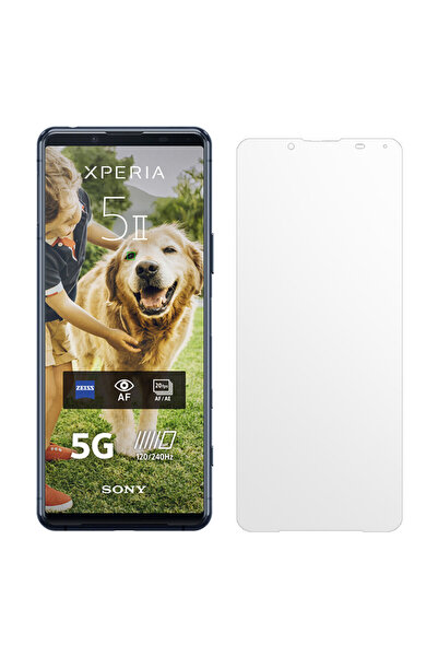 SILKASE Folie mata pentru Sony Xperia 5 II, protectie ecran, silicon