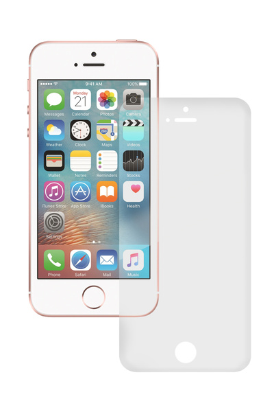 SILKASE Μεμβράνη για Apple iPhone SE, προστατευτικό οθόνης, σιλικόνης