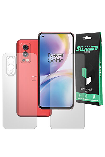SILKASE Set 2 folii mate pentru OnePlus Nord 2 5G, protectie telefon, silicon