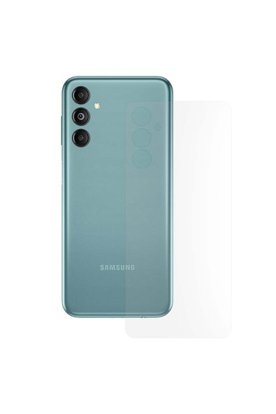 SILKASE Matte back film for Samsung Galaxy M14, back protection, silicone