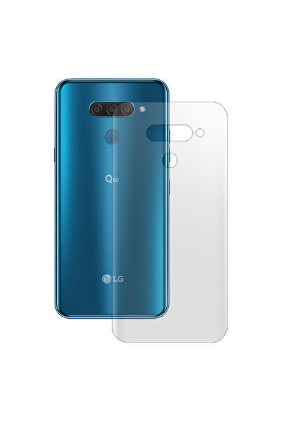 SILKASE Matte back film for LG Q60, back protection, silicone