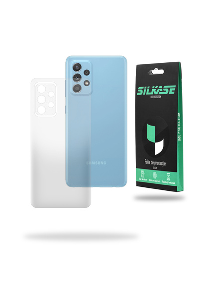 SILKASE Ματ μεμβράνη πλάτης για Samsung A52, προστασία πλάτης, σιλικόνης