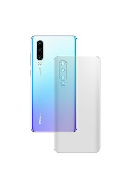 SILKASE Folie spate mata pentru Huawei P30, protectie spate, silicon