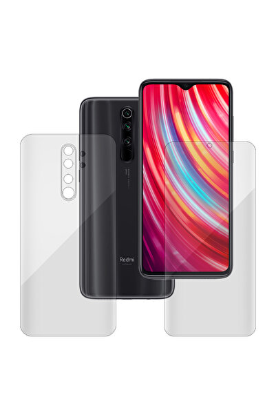 SILKASE Set 2 folii pentru Xiaomi Redmi Note 8 Pro, protectie telefon, silicon