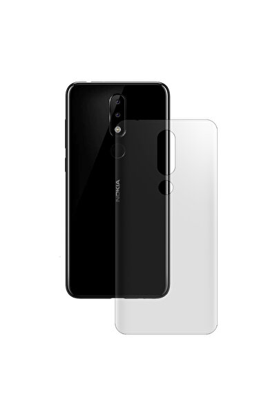 SILKASE Matte back cover for Nokia 5.1 Plus, back protection, silicone
