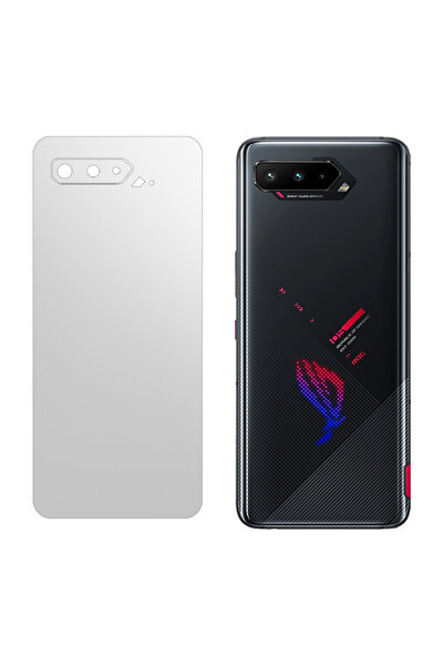 SILKASE Folie spate mata pentru Asus ROG Phone 5s Pro, protectie spate, silicon