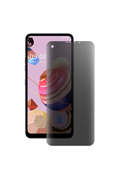 SILKASE Ματ μεμβράνη ιδιωτικότητας για LG K51S, προστατευτικό οθόνης, σιλικόνης