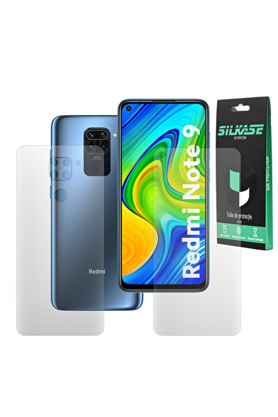 SILKASE Set 2 folii mate pentru Xiaomi Redmi Note 9, protectie telefon, silicon