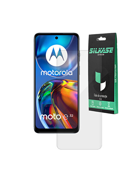SILKASE Film for Motorola Moto E32, screen protector, silicone