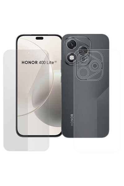 SILKASE Set of 2 foils for Honor 400 Lite, phone protection, silicone