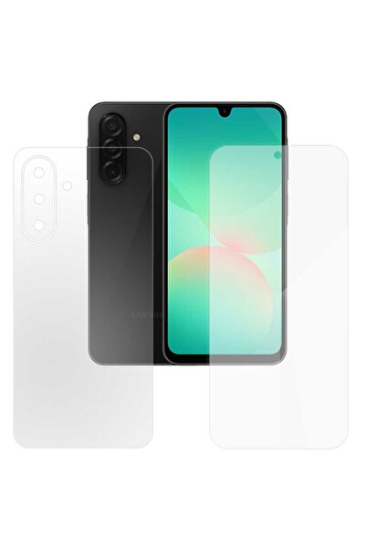SILKASE Set of 2 matte foils for Samsung A26, phone protection, silicone