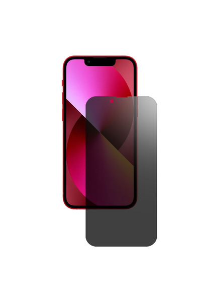 SILKASE Folie privacy mata pentru Apple iPhone 13 Mini, protectie ecran, silicon