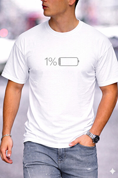VODEXA Tricou oversize unisex 1% imprimat, 100% bumbac, croială confortabilă
