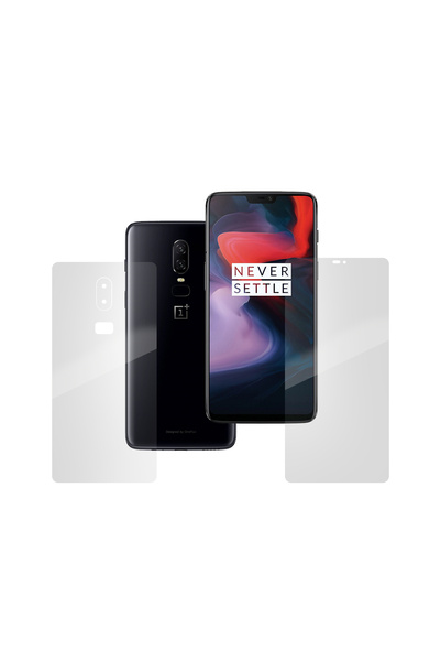 SILKASE Set 2 folii pentru OnePlus 6, protectie telefon, silicon