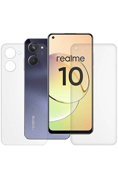 SILKASE Σετ 2 ματ μεμβρανών για Realme 10, προστασία τηλεφώνου, σιλικόνης