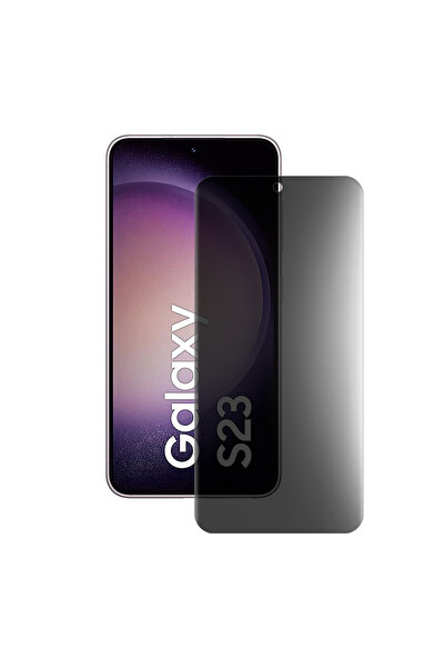 SILKASE Matte privacy film for Samsung Galaxy S23, screen protector, silicone