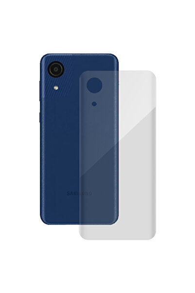 SILKASE Folie spate pentru Samsung Galaxy A03 Core, protectie spate, silicon