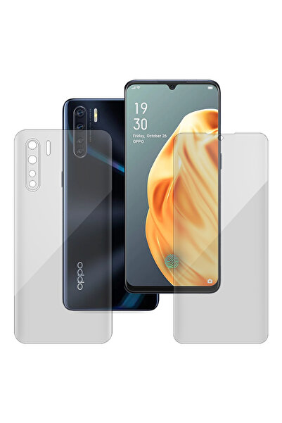 SILKASE Set of 2 foils for Oppo A91, phone protection, silicone