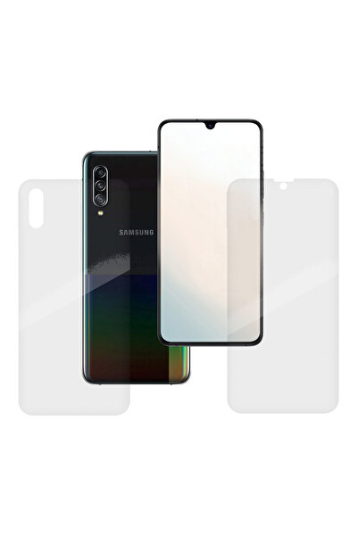 SILKASE Set of 2 foils for Samsung A70s, phone protection, silicone