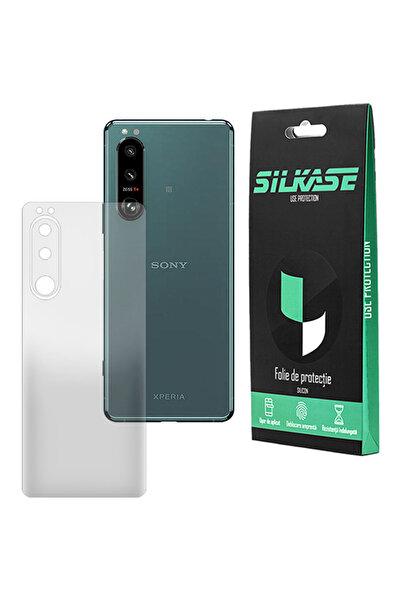 SILKASE Ματ μεμβράνη πλάτης για Sony Xperia 5 III, προστασία πλάτης, σιλικόνη