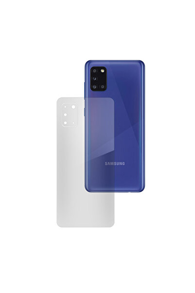 SILKASE Θήκη πλάτης για Samsung A31, προστασία πλάτης, σιλικόνη