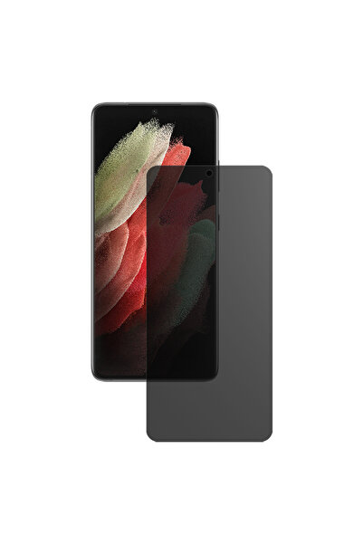 SILKASE Folie privacy mata pentru Samsung S21 Ultra, protectie ecran, silicon