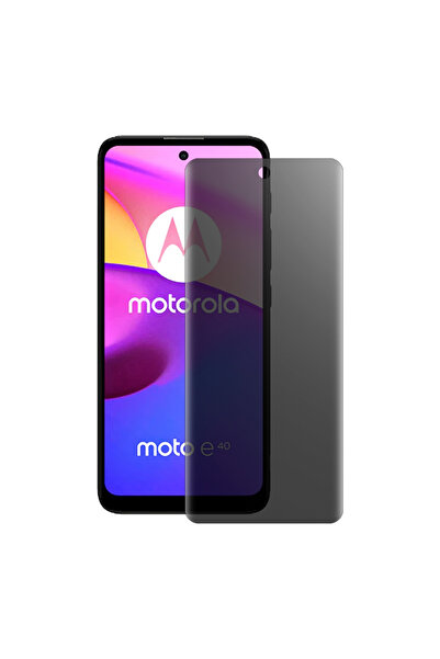 SILKASE Ματ μεμβράνη ιδιωτικότητας για Motorola Moto E40, προστατευτικό οθόνη...